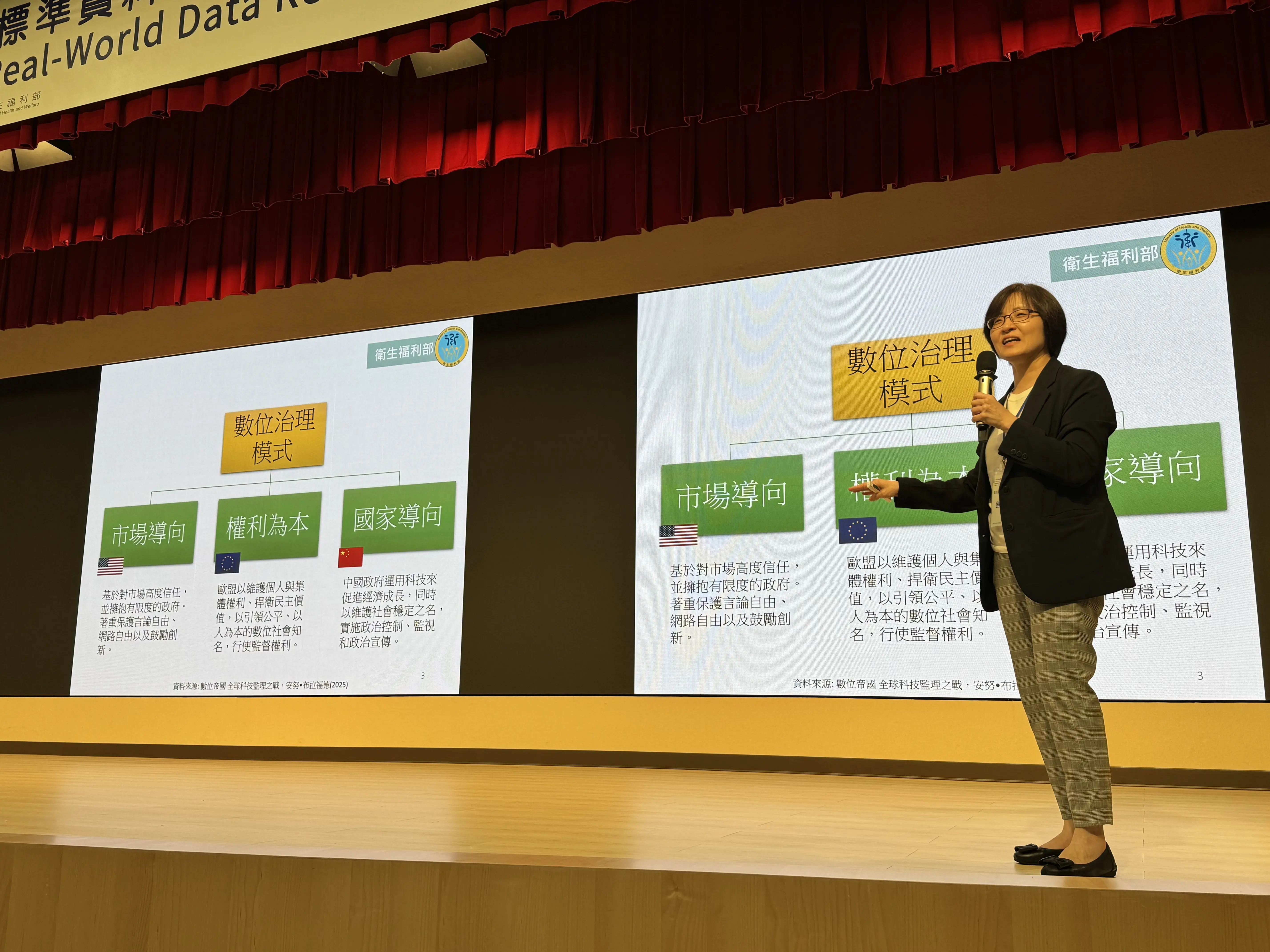 劉越萍司長演講剪影